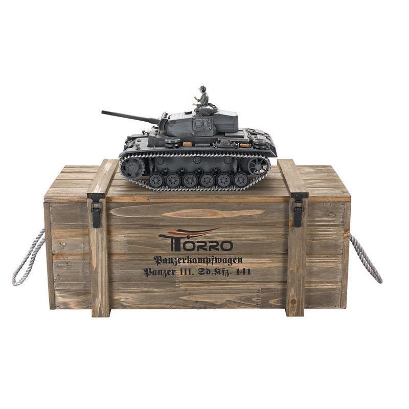 rc-panzer-3-ausfuehrung-l-rc-panzer-depot-mit -kiste rc-panzer-3-ausfuehrung-l-rc-panzer-depot-mit -kiste