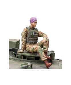 1/16 Figurenbausatz Britische Richtschützin