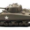 RC Panzer Amewi Metall m4a3 sherman green 002