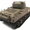 RC Panzer Amewi Metall m4a3 sherman green 003