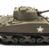 RC Panzer Amewi Metall m4a3 sherman green 004