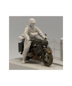 Alternative view of 1/16 Bausatz Motorrad Zündapp KS-750/1 Solo mit Soldat