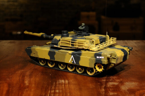 RC Panzer "U.S. M1A2 Abrams" 1:24 mit Schuss und Sound "816" mit IR-Battle