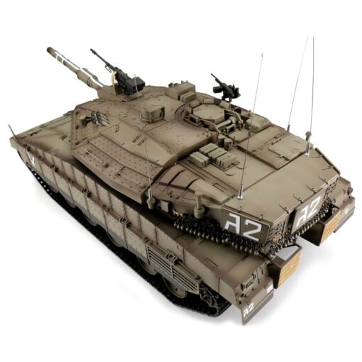 1/16 RC IDF MERKAVA MK IV BB+IR RC Panzer - Metallketten, realistische Nachbildung