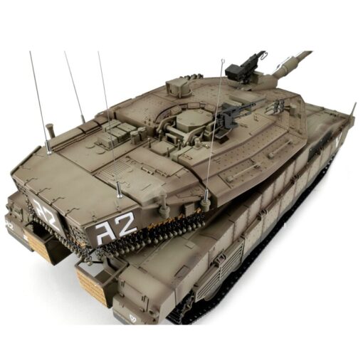 1/16 RC IDF MERKAVA MK IV BB+IR RC Panzer - Metallketten, realistische Nachbildung