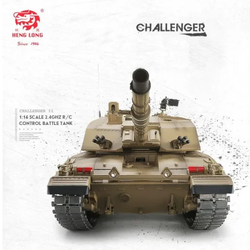 RC Panzer Britischer Challenger 2 mit Metallketten in der Heng Long Pro Edition V7.0 – Bild 4