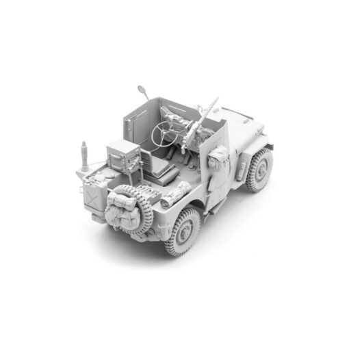 1/16 Bausatz Willys Jeep gepanzert – Bild 2