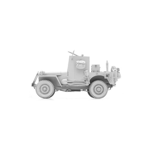 1/16 Bausatz Willys Jeep gepanzert – Bild 3