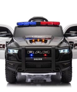 Kinderauto Polizei Dodge RAM 1500 RHO Mit Ledersitz und EVA Reifen
